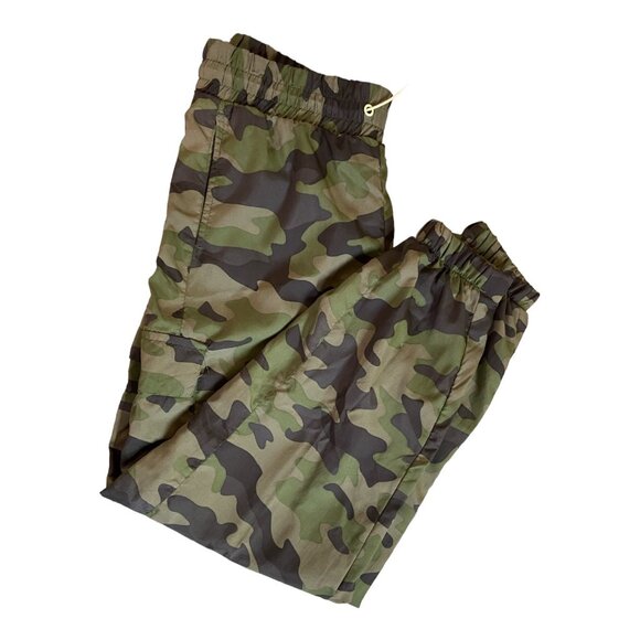Isaac Morris IML Womens Large Camouflage Cargo Pants Elastic Waist & Drawstring - Picture 4 of 8